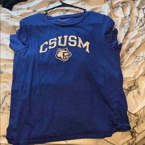 Blue CSUSM shirt
